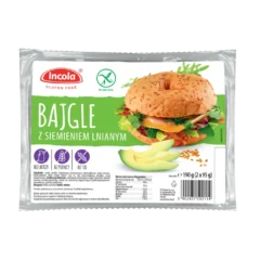 GLUTEN-FREE BAGELS WITH LINSEED