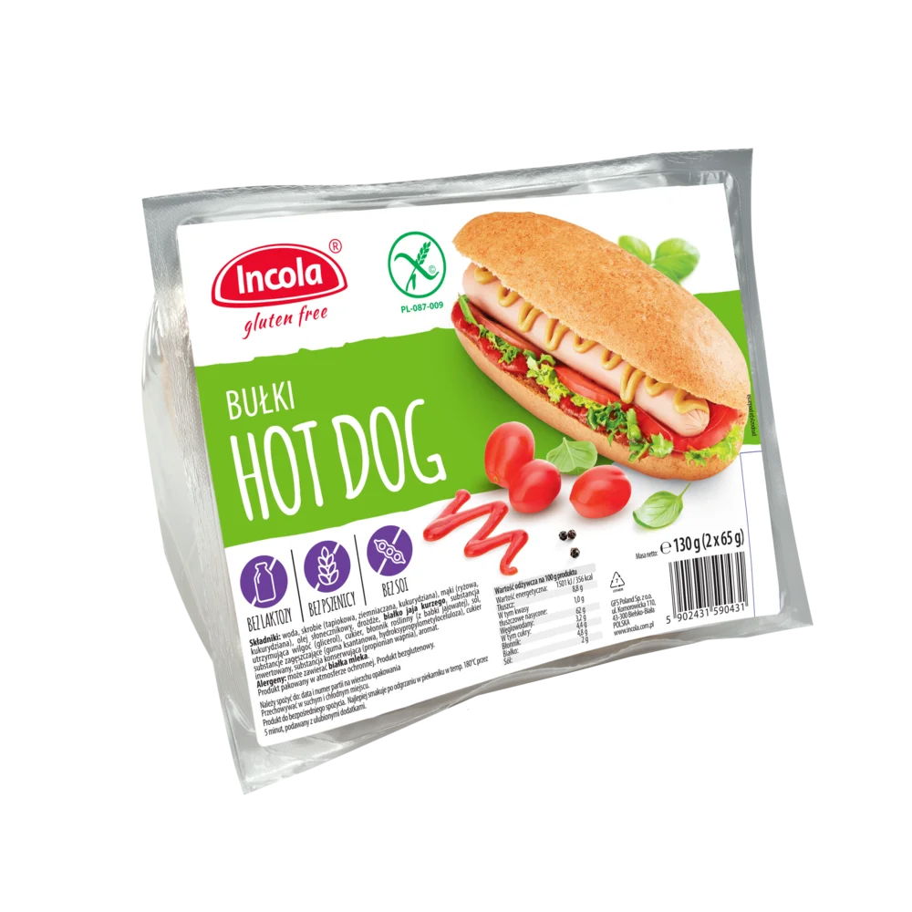 Bezglutenowe Bułki Hot Dog